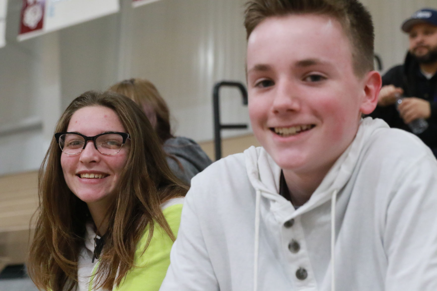 Faces: Boys basketball - Griffith at Hanover Central